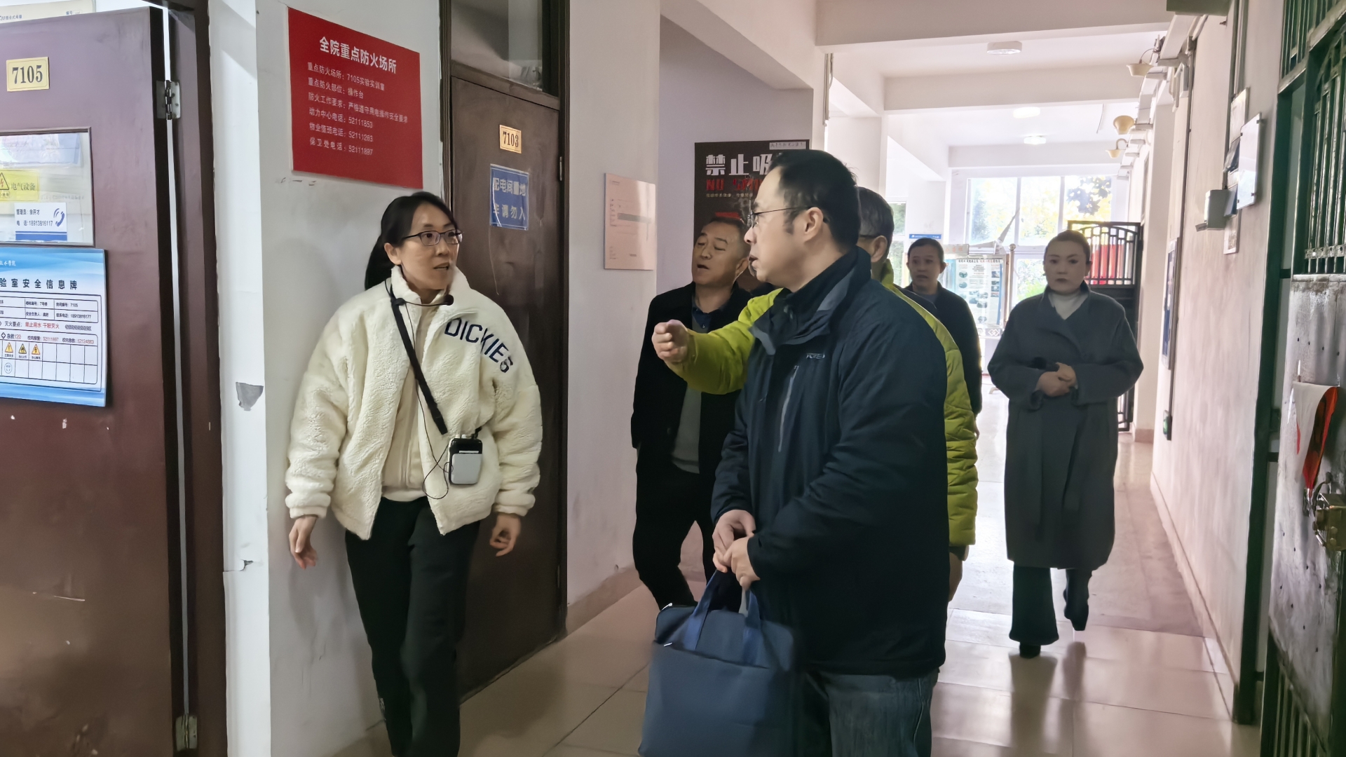 市、区应急管理局来我院复查应急特种低压电工证资格